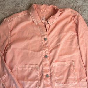 GAP buttery soft Salmon Lyocell Blend Jacket
